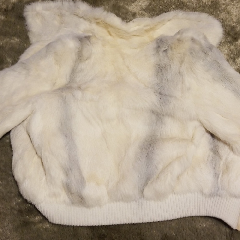 100 Percent Authentic Vintage Rabbit Fur Jacket - Picture 5 of 7